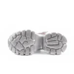 Platform Matte Silver Mary Jane Sneakers - Image 4