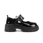 lace strap patent leather platform mary janes