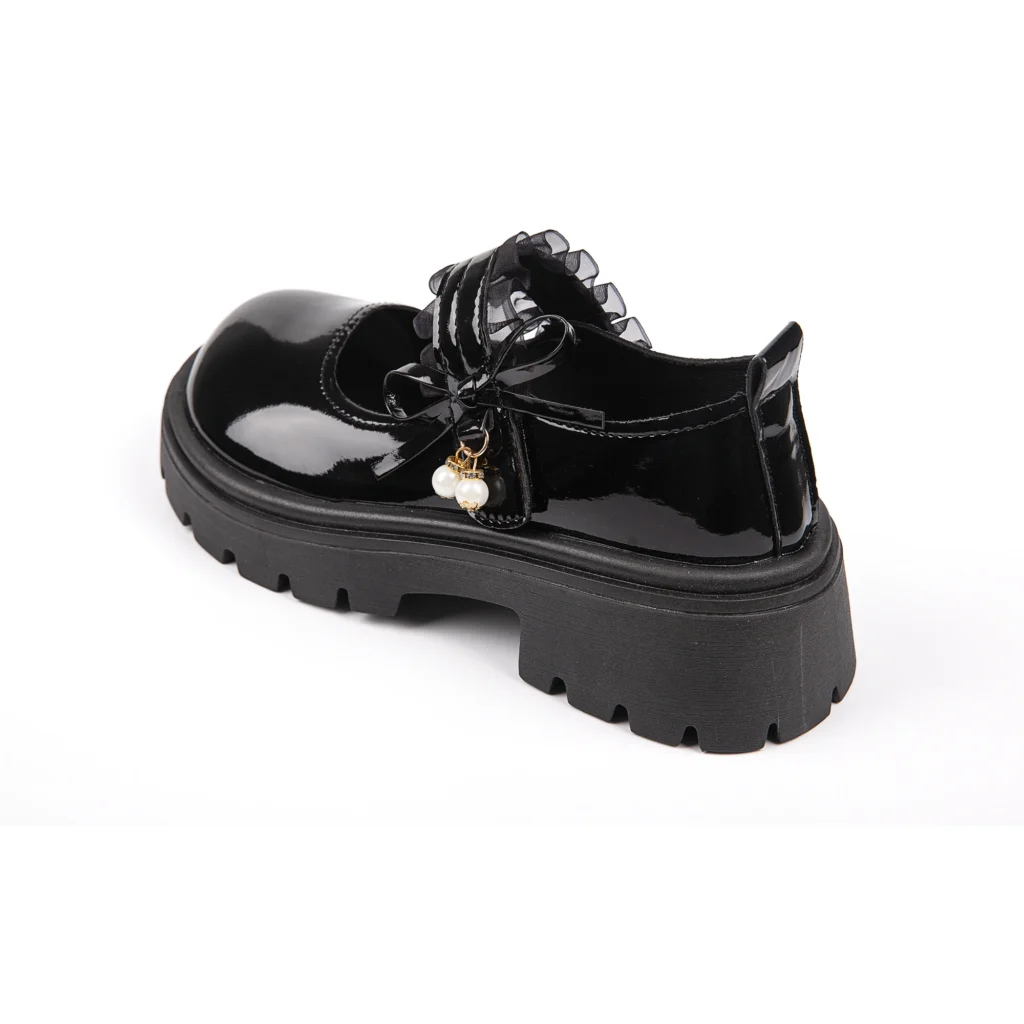 lace strap patent leather platform mary janes
