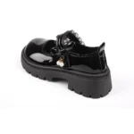 lace strap patent leather platform mary janes