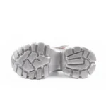 platform matte silver mary jane sneakers